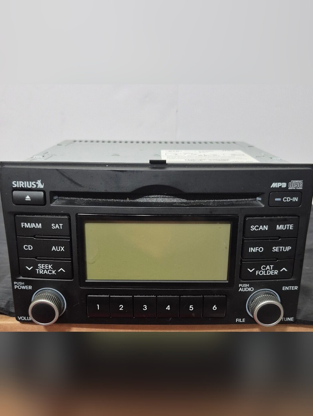 2008 2009 2010 Kia Sportage AM FM Radio MP3 CD Satellite Player 96160-1F610